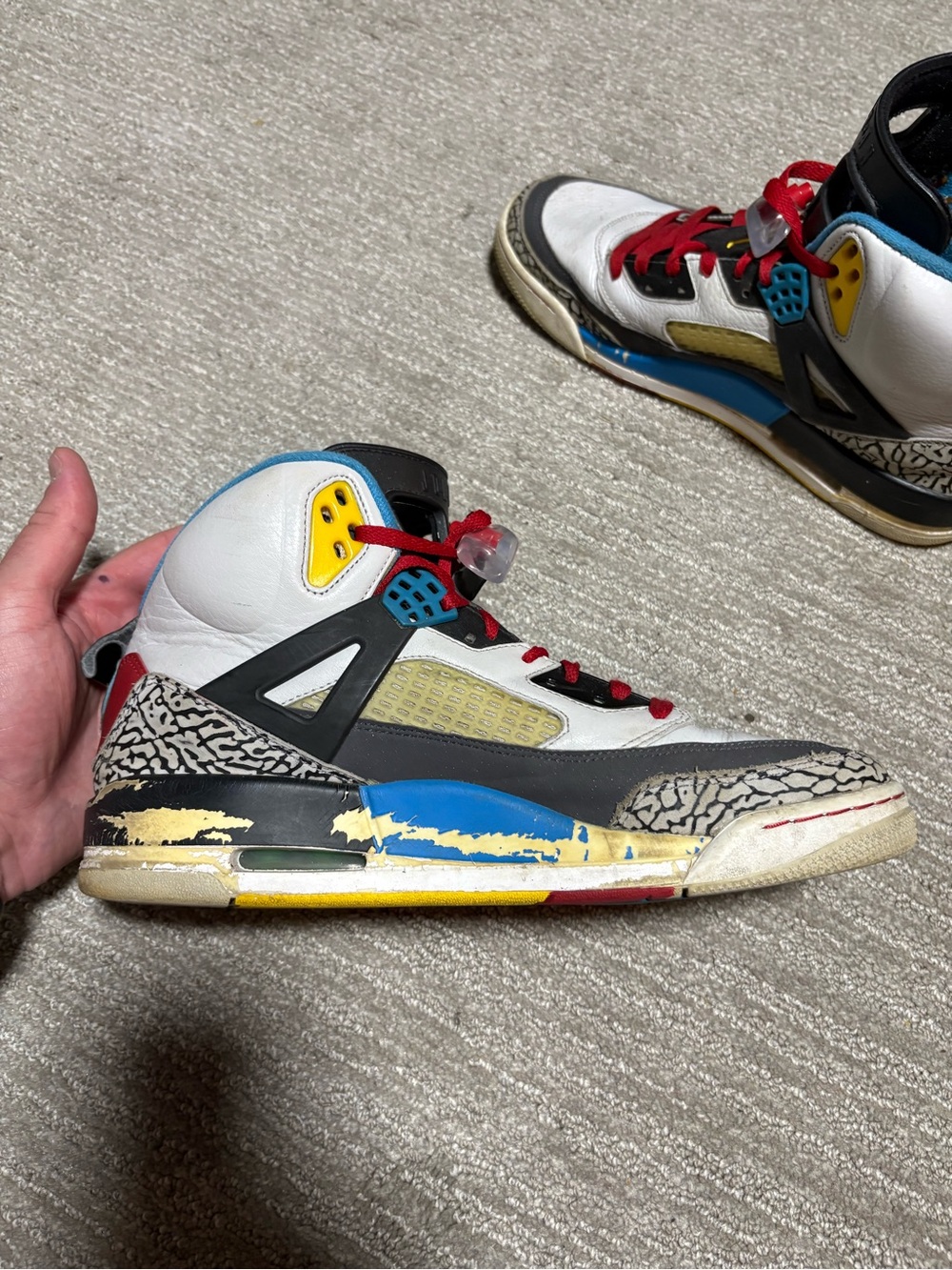 Jordan Spizike Bordeaux - Picture 4 of 10